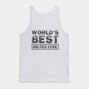 World's Best Detective Tank Top